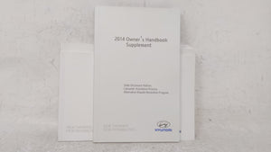2014 Hyundai Sonata Owners Manual Book Guide OEM Used Auto Parts - Oemusedautoparts1.com