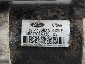 2019-2020 Ford Fusion Car Starter Motor Solenoid OEM P/N:FJ5T-11000-AA CV61-11000-AA Fits 2017 2018 2019 2020 2021 2022 OEM Used Auto Parts