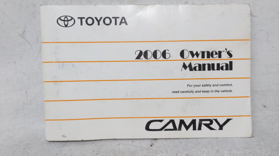 2006 Toyota Camry Owners Manual 52797 - Oemusedautoparts1.com