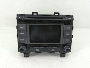 2015-2017 Hyundai Sonata Radio AM FM Cd Player Receiver Replacement P/N:96180-C20004X Fits 2015 2016 2017 OEM Used Auto Parts