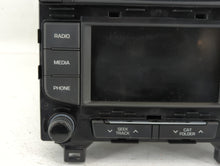 2015-2017 Hyundai Sonata Radio AM FM Cd Player Receiver Replacement P/N:96180-C20004X Fits 2015 2016 2017 OEM Used Auto Parts