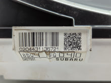 2012-2014 Subaru Impreza Instrument Cluster Speedometer Gauges P/N:85041FG040 Fits 2012 2013 2014 OEM Used Auto Parts