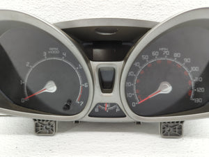 2012-2013 Ford Fiesta Instrument Cluster Speedometer Gauges P/N:DE8T-10849-CB Fits 2012 2013 OEM Used Auto Parts