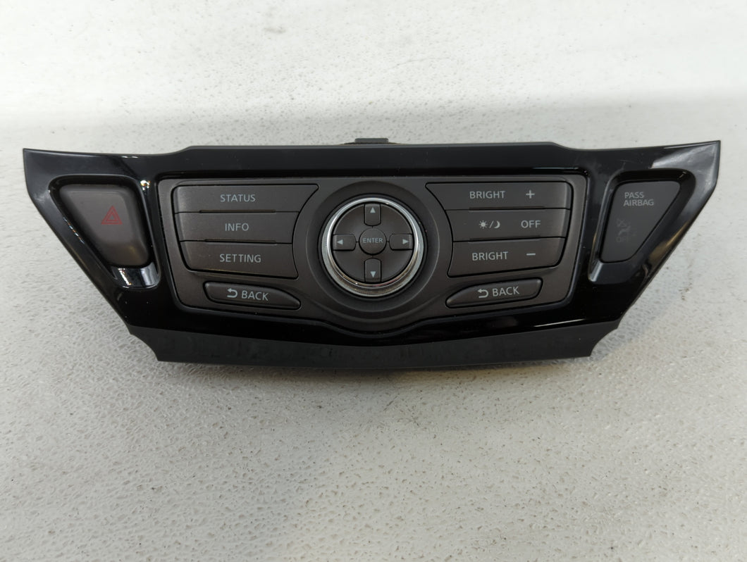 2013-2016 Nissan Pathfinder Information Display Screen