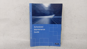 2002 Ford Escape Owners Manual Book Guide OEM Used Auto Parts - Oemusedautoparts1.com