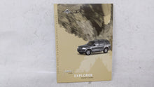 2003 Ford Explorer Owners Manual Book Guide OEM Used Auto Parts - Oemusedautoparts1.com