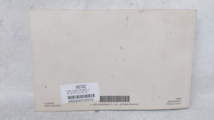 2000 Honda Civic Owners Manual Book Guide OEM Used Auto Parts - Oemusedautoparts1.com