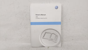 2015 Volkswagen Jetta Owners Manual Book Guide OEM Used Auto Parts - Oemusedautoparts1.com