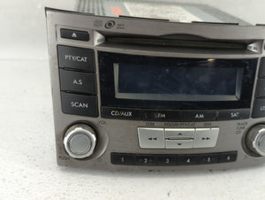 2012-2014 Subaru Legacy Radio AM FM Cd Player Receiver Replacement P/N:86201AJ61A Fits 2012 2013 2014 OEM Used Auto Parts