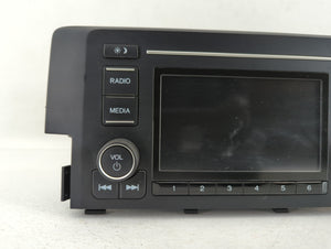 2019-2021 Honda Civic Radio AM FM Cd Player Receiver Replacement P/N:39100-TBA-A41 Fits 2019 2020 2021 OEM Used Auto Parts