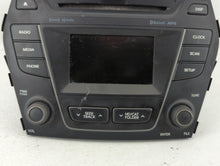 2013-2014 Hyundai Santa Fe Radio AM FM Cd Player Receiver Replacement P/N:96180-4Z1004X Fits 2013 2014 OEM Used Auto Parts