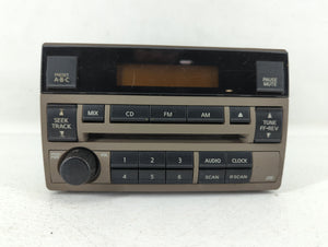 2005-2006 Nissan Altima Radio AM FM Cd Player Receiver Replacement P/N:28185 ZB00C Fits 2005 2006 OEM Used Auto Parts