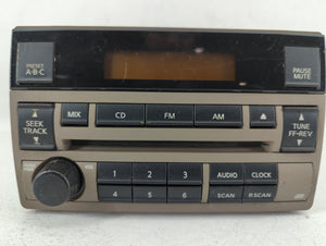 2005-2006 Nissan Altima Radio AM FM Cd Player Receiver Replacement P/N:28185 ZB00C Fits 2005 2006 OEM Used Auto Parts