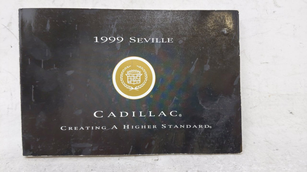 1999 Cadillac Seville Owners Manual Book Guide OEM Used Auto Parts - Oemusedautoparts1.com