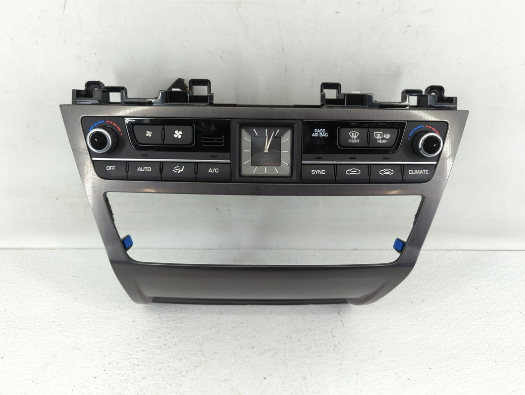 2015-2016 Hyundai Genesis Climate Control Module Temperature AC/Heater Replacement P/N:97250-B1XXX Fits 2015 2016 2017 OEM Used Auto Parts