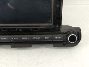 2014-2016 Hyundai Elantra Radio AM FM Cd Player Receiver Replacement P/N:96160-F2100UAT 96180-3X165GU Fits 2014 2015 2016 OEM Used Auto Parts