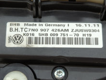 2012 Volkswagen Tiguan Climate Control Module Temperature AC/Heater Replacement P/N:7N0 907 426AM Fits 2013 2014 OEM Used Auto Parts