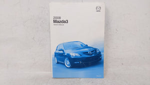 2008 Mazda 3 Owners Manual Book Guide OEM Used Auto Parts - Oemusedautoparts1.com