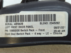 2012-2018 Ford Focus Master Power Window Switch Replacement Driver Side Left Fits 2012 2013 2014 2015 2016 2017 2018 2019 OEM Used Auto Parts