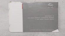 2005 Nissan Armada Owners Manual Book Guide OEM Used Auto Parts - Oemusedautoparts1.com