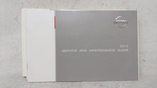 2012 Nissan Altima Owners Manual Book Guide OEM Used Auto Parts - Oemusedautoparts1.com