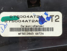 2015-2017 Nissan Sentra Climate Control Module Temperature AC/Heater Replacement P/N:275004AT2A Fits 2015 2016 2017 OEM Used Auto Parts