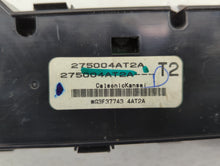 2017-2019 Nissan Sentra Climate Control Module Temperature AC/Heater Replacement P/N:275004AT2A 275004AF2B Fits 2017 2018 2019 OEM Used Auto Parts