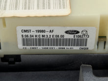 2013-2014 Ford Focus Climate Control Module Temperature AC/Heater Replacement P/N:CM5T-19980-AF E1062773 Fits 2013 2014 OEM Used Auto Parts