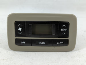 2015-2020 Toyota Sienna Ac Heater Rear Climate Control 75d875