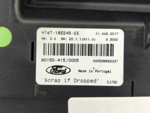 2017-2018 Ford Edge Radio Control Panel