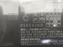 2012-2017 Mitsubishi Outlander Sport Fusebox Fuse Box Panel Relay Module P/N:8565A268 Fits 2012 2013 2014 2015 2016 2017 OEM Used Auto Parts