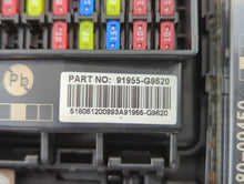 2019-2021 Genesis G70 Fusebox Fuse Box Panel Relay Module P/N:91955-G9620 Fits 2019 2020 2021 OEM Used Auto Parts