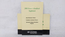 2008 Hyundai Sonata Owners Manual Book Guide OEM Used Auto Parts - Oemusedautoparts1.com