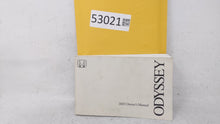 2003 Honda Odyssey Owners Manual Book Guide OEM Used Auto Parts - Oemusedautoparts1.com