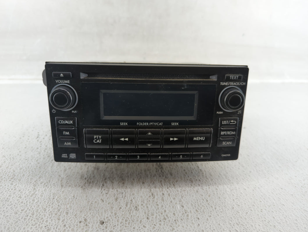 2012-2014 Subaru Impreza Radio AM FM Cd Player Receiver Replacement P/N:86201FJ620 Fits 2012 2013 2014 OEM Used Auto Parts