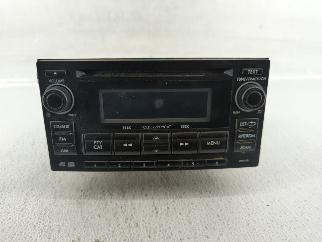 2012-2014 Subaru Impreza Radio AM FM Cd Player Receiver Replacement P/N:86201FJ620 Fits 2012 2013 2014 OEM Used Auto Parts