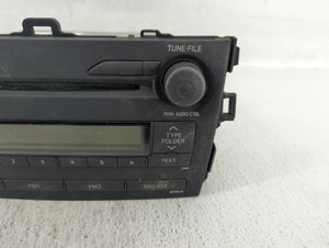 2009 Toyota Corolla Radio AM FM Cd Player Receiver Replacement P/N:86120-12B30 Fits OEM Used Auto Parts