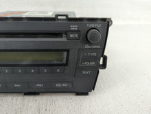 2010-2011 Toyota Prius Radio AM FM Cd Player Receiver Replacement P/N:86120-47290 Fits 2010 2011 OEM Used Auto Parts