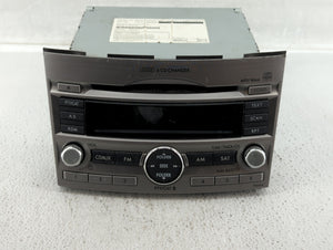 2010-2012 Subaru Legacy Radio AM FM Cd Player Receiver Replacement P/N:86201AJ60A Fits 2010 2011 2012 OEM Used Auto Parts