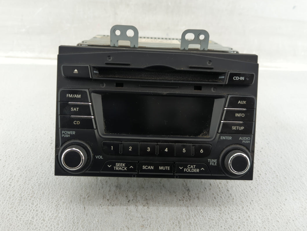 2011-2013 Kia Optima Radio AM FM Cd Player Receiver Replacement P/N:96170-2T651CA Fits 2011 2012 2013 OEM Used Auto Parts