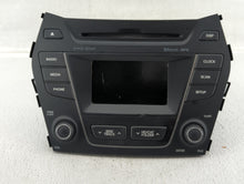 2013-2016 Hyundai Santa Fe Radio AM FM Cd Player Receiver Replacement P/N:96180-B89514X Fits 2013 2014 2015 2016 OEM Used Auto Parts