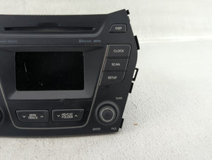 2013-2016 Hyundai Santa Fe Radio AM FM Cd Player Receiver Replacement P/N:96180-B89514X Fits 2013 2014 2015 2016 OEM Used Auto Parts