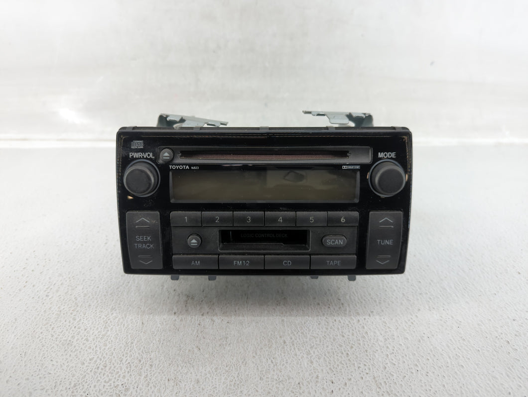 2002-2004 Toyota Camry Radio AM FM Cd Player Receiver Replacement P/N:86120-AA040 Fits 2002 2003 2004 OEM Used Auto Parts