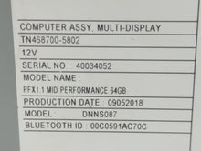 2016-2019 Honda Pilot Radio AM FM Cd Player Receiver Replacement P/N:39540-TG7-AD13-M1 39540-TG8-AB14-M1 Fits 2016 2017 2018 2019 OEM Used Auto Parts