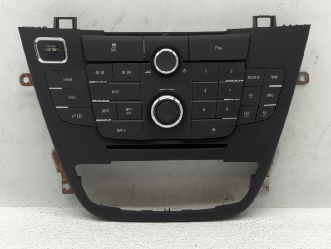 2012-2013 Buick Regal Radio Control Panel