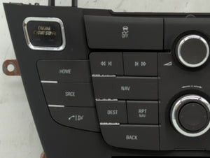 2012-2013 Buick Regal Radio Control Panel