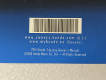 2011 Honda Odyssey Owners Manual Book Guide OEM Used Auto Parts