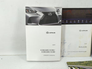 2019 Lexus Is350 Owners Manual Book Guide OEM Used Auto Parts