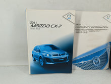 2011 Mazda Cx-7 Owners Manual Book Guide OEM Used Auto Parts