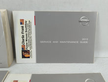 2012 Nissan Altima Owners Manual Book Guide OEM Used Auto Parts